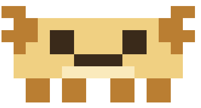Clankmaxx pixel axolotl logo